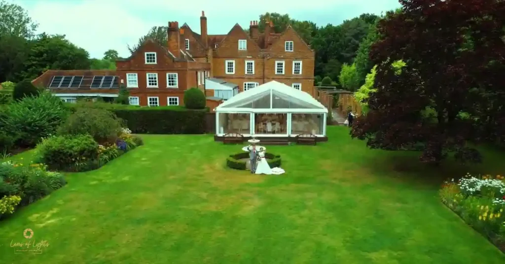 Drone Wedding Photography-Lens of Lights LTD UK