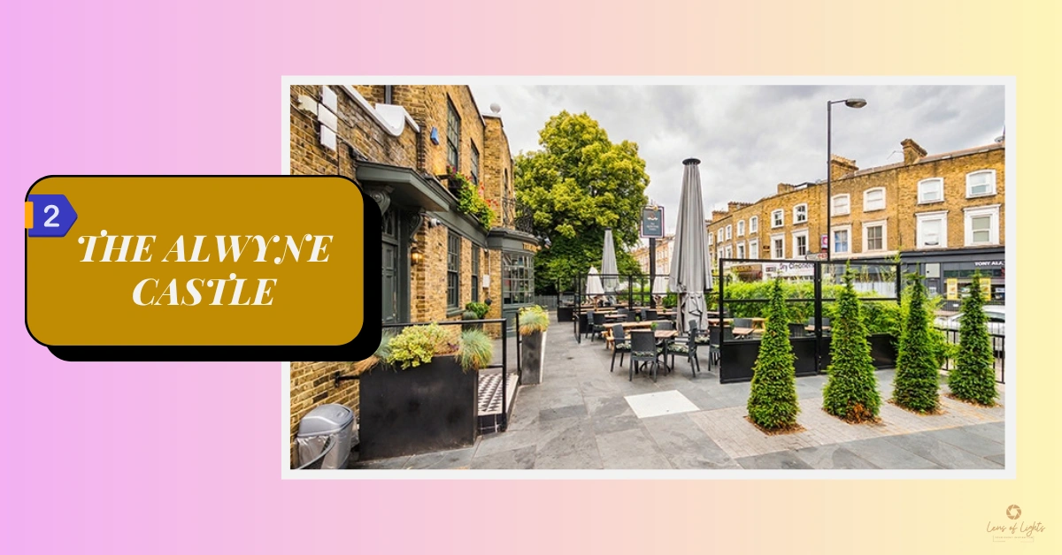 2. The Alwyne Castle-A charming pub in Highbury offering a relaxed alternative to traditional wedding venues.
