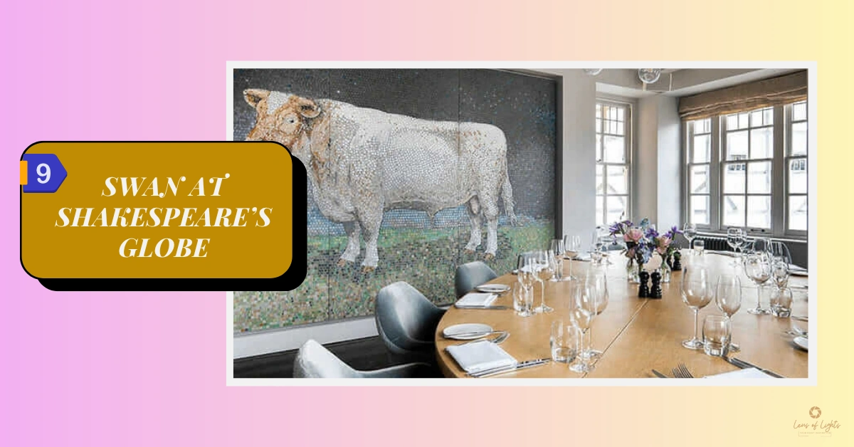 9. Swan at Shakespeare’s Globe – Bull Room